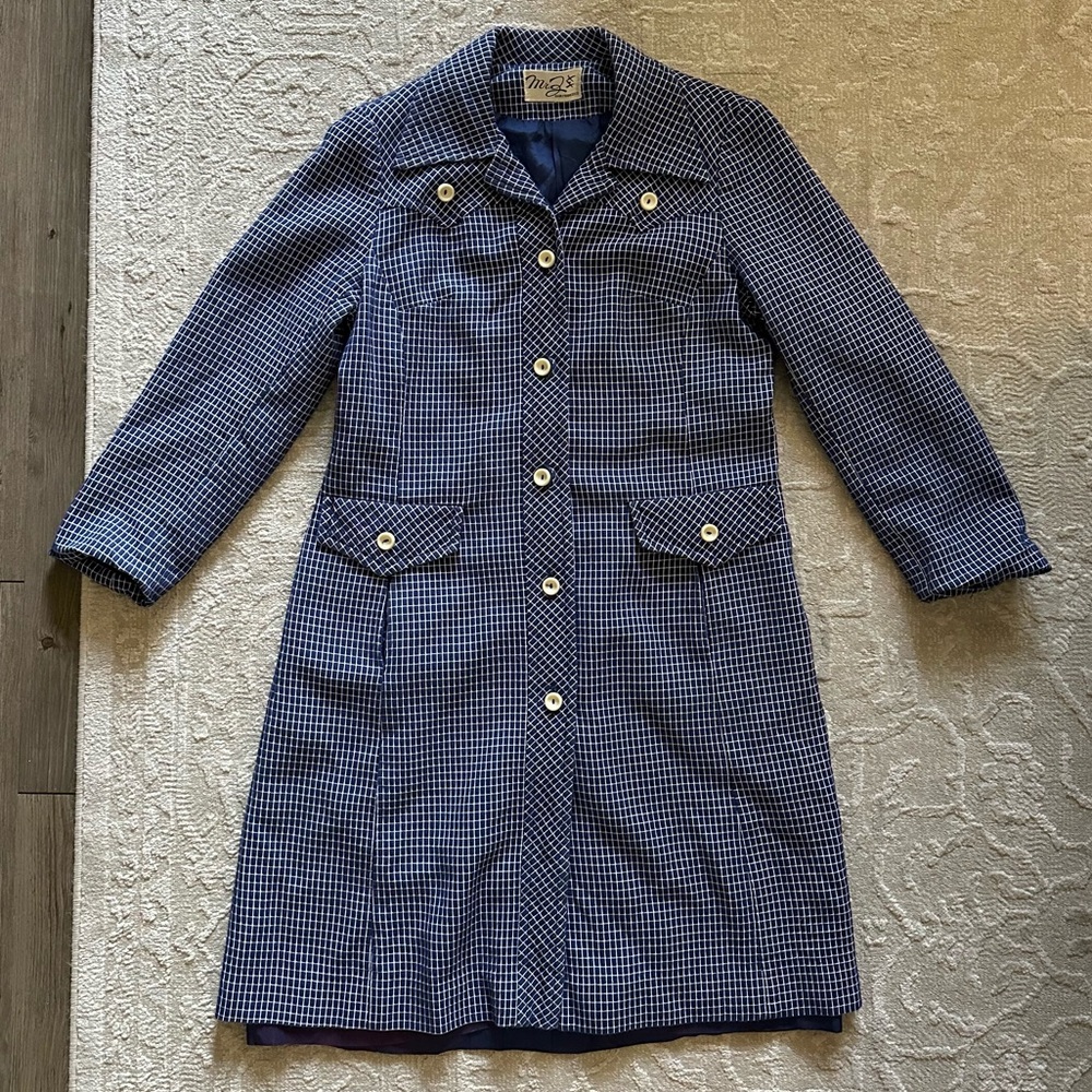 vintage rare plaid jacket